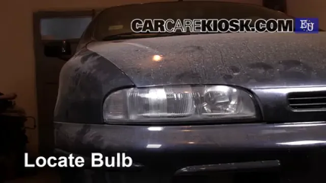 1996 Fiat Bravo SX 1.4L 4 Cyl. Éclairage Feu clignotant avant (remplacer l'ampoule)